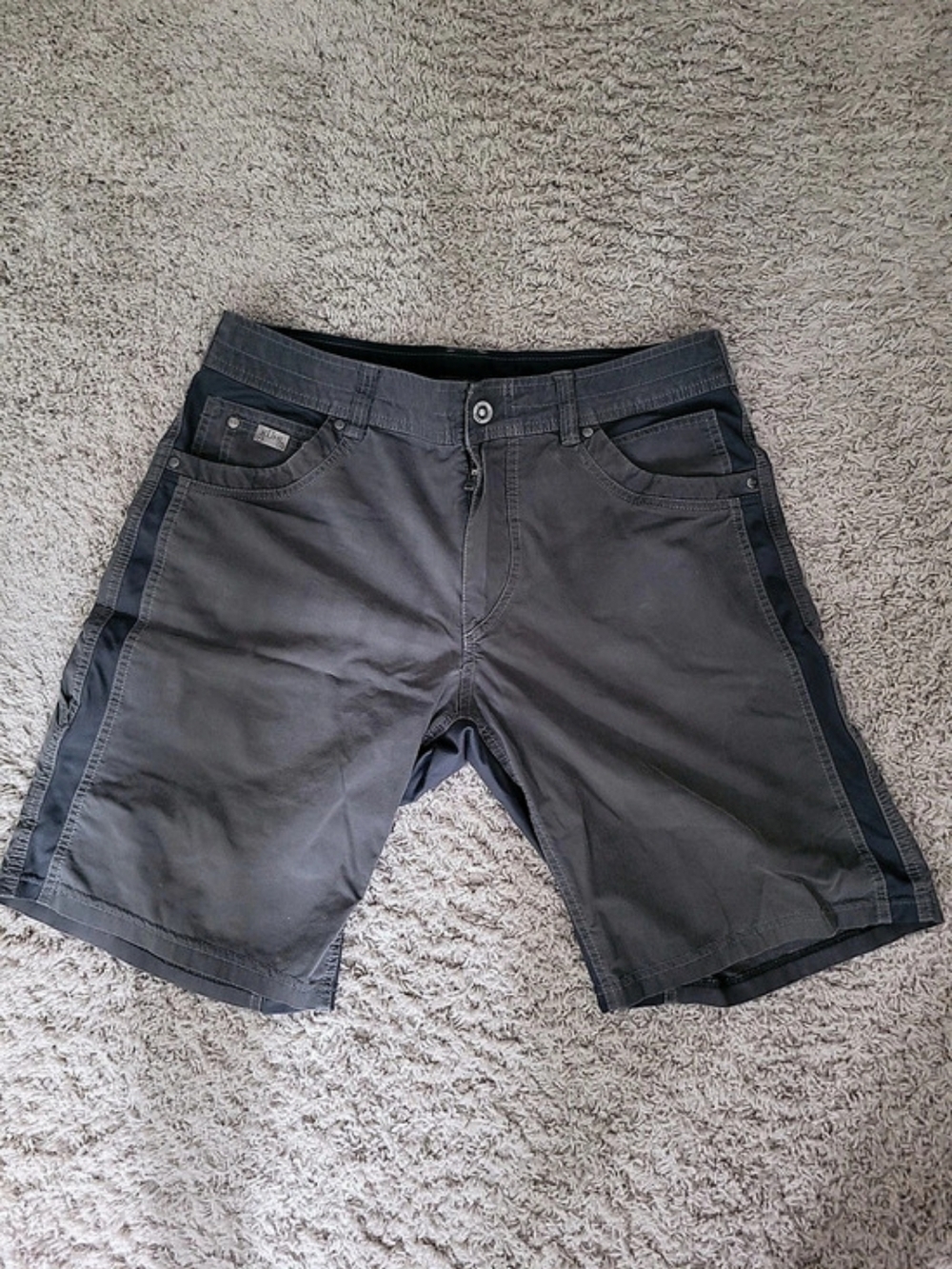Kuhl Radikl Short Cargo Shorts Gray Waist 34